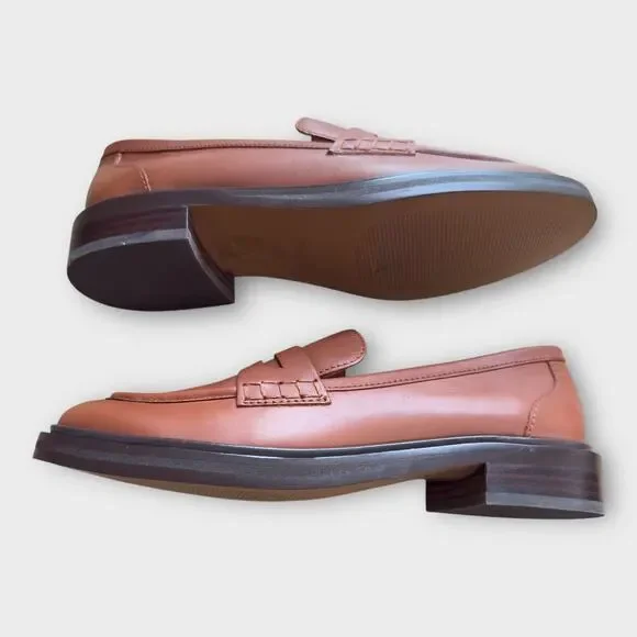 Madewell the Vernon loafer Penny loafer in dried maple size 8.5 - Picture 9 of 10